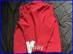 CALVIN KLEIN Infinite Stretch Men's Soft Shell Jacket Red- Size Small
