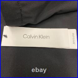 CALVIN KLEIN Soft Shell Sherpa Lining Jacket Men's Size XL Black