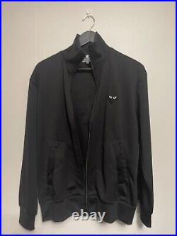 CDG Black Zip Jacket New Condition
