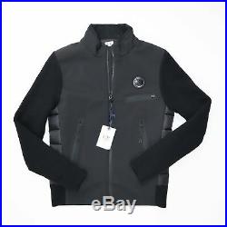 CP Company Mixed Soft Shell Down/Knit Jacket Black