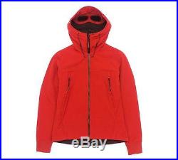 CP Company Soft Shell Jacket with Hood and Goggles Red