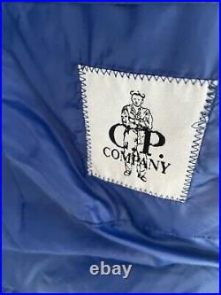 C. P Company Dd Shell Sport Hooded Down Jacket Blue 58 Xxxl 26ptp