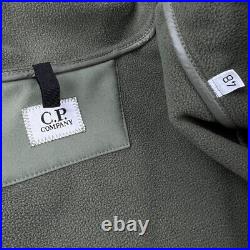 C. P. Company Sage Green Soft Shell Goggle Jacket