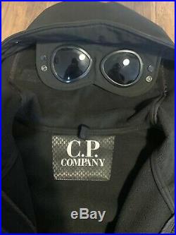 C. P. Company Soft Shell Goggle Jacket Black XL