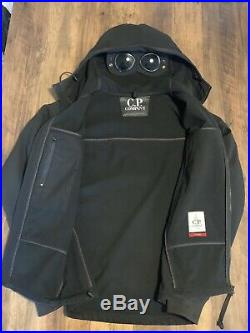 C. P. Company Soft Shell Goggle Jacket Black XL