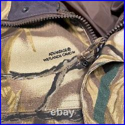 Cabelas Men's Size XXL Wetlands Camo Coat 3 in 1 Jacket Insulated Camouflage