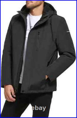 Calvin Klein Men's 3-in-1 Systems Jacket/Coat Color Black Size Large MSRP $350