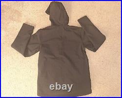 Carhartt Men's Rough Cut Soft Shell Work Full Zip Jacket Hooded Hoodie Sz L