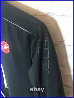 Castelli Rosso Corsa Wind Stopper Soft Shell Jacket Size-L