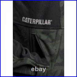 Caterpillar MERCURY SOFT SHELL Mens Waterproof Hooded Jacket Multicoloured