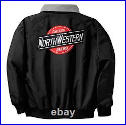 Chicago & Northwestern Embroidered Jacket Front and Rear 17r