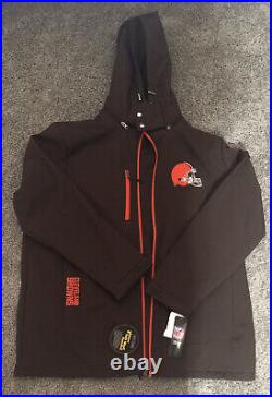 Cleveland Browns Soft Shell Coat New XXL