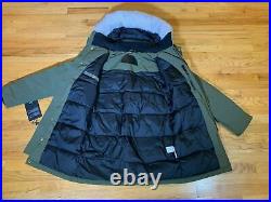 Cmfr Uber Gormley Parka Mens Olive Black Jacket Hooded Fur Trim Coat Insulated