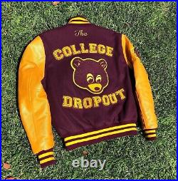 College Dropout Varsity Vintage Jacket Premium Classic Letterman Style Jacket