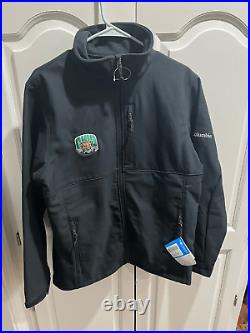 Columbia Men's Adventure Full-Zip Soft-Shell Jacket Embroidered NCAA OHIO bobcat