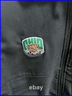 Columbia Men's Adventure Full-Zip Soft-Shell Jacket Embroidered NCAA OHIO bobcat