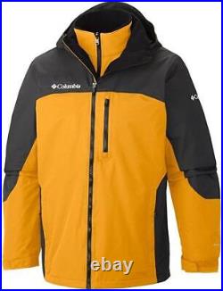 Columbia Men's Category Five 2.0 Interchange Jacket Size 3X Yellow 1617832703