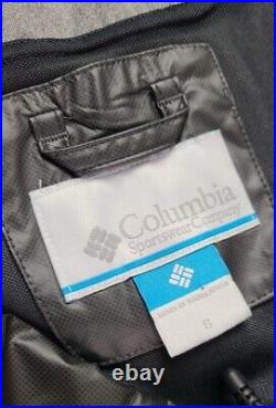 Columbia Outdry Extreme Wildrain Shell Waterproof Hooded Jacket Black Size Small