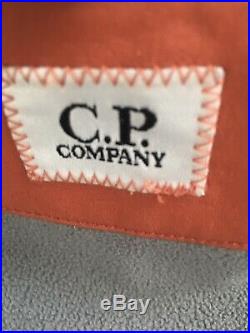 Cp Company Goggle Jacket. Orange. Large. Soft Shell. Fantastic Condition