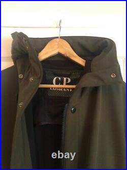 Cp Company Soft Shell Parka Jacket Large Khaki