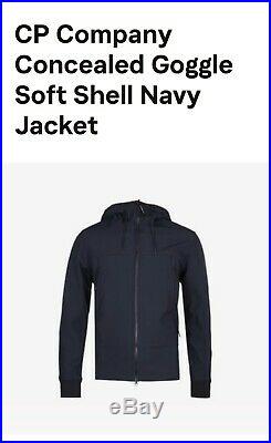 Cp company soft shell goggle jacket XL