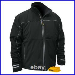 DEWALT 20V MAX Soft Shell Heated Work Jacket (Black, 2XL) DCHJ072B2X New