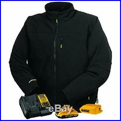 DEWALT DCHJ060A Heated Soft Shell Jacket Kit with 2.0Ah Battery & Charger