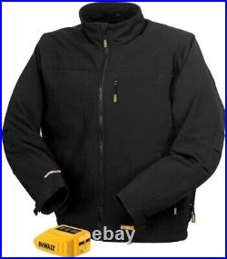 DEWALT Heated Lightweight Soft Shell Jacket With ADAPTER ONLY Black 3XL