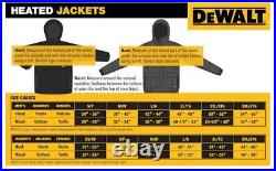 DEWALT Heated Lightweight Soft Shell Jacket With ADAPTER ONLY Black 3XL