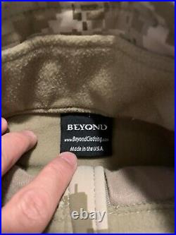 DGII AOR1 Beyond Clothing Cold Fusion MEDIUM Tactical Soft Shell Jacket