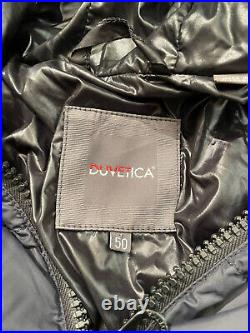 DUVETICA MENS Dionisio Mat Pure New Goose Down Full Zip Jacket Size 50 Rare