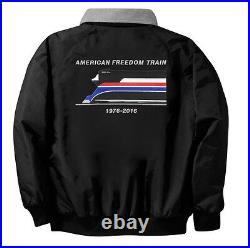 Daylight 4449 Freedom Train Embroidered Jacket Front and Rear 125r