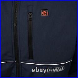 DeWalt DCHJ101D1 Soft Shell HEATED Winter Work Jacket KIT With Battery & Adaptor