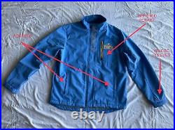 Denver Nuggets Jacket Coat Soft Shell Large Very Rare