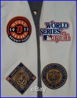 Detroit TIGERS 4 Time World Series Championship Soft Shell Jacket S M L XL 2X