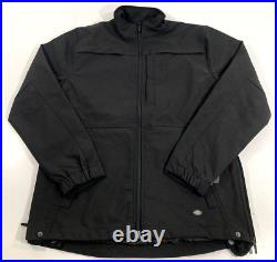 Dickies Mens Medium Reg Tactical Softshell Jacket Lj540 Black Medium Reg