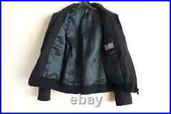 Dior Homme Hedi Slimane Black Military Jacket 2006 Men's Mens sz 50 / L