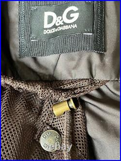 Dolce Gabbana Windbreaker Vintage men's Jacket Size Eur 48 Medium USA