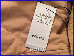 ENDS WED! Star Wars LUKE SKYWALKER ECHO BASE Jacket Coat Rare SZ LARGE Columbia