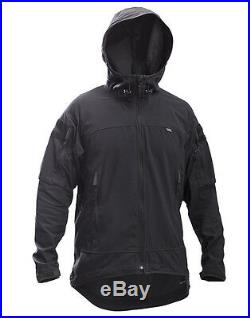 FIRSTSPEAR Black Wind Cheater Extra Large XL Hooded Jacket Soft Shell Breaker