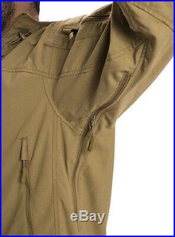 FIRSTSPEAR Coyote Wind Cheater 2X Large 2XL XXL Hooded Jacket Soft Shell Breaker