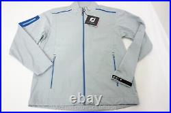 FootJoy Golf Softshell 3 Layer Jacket Mens Large Grey 934A 00859800 00859800