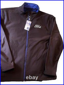 Ford Men's Corporate Softshell Jacket Black 2XL NWT