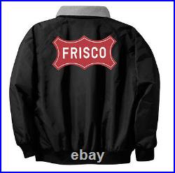 Frisco Railway Embroidered Jacket Front and Rear 44r