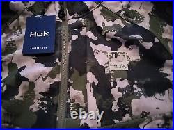 HUK Icon X Soft Shell Jacket Mens Large Performance Hunts Club Camo NWT$180