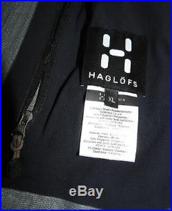 Haglofs Gore-Tex Soft Shell Recco XL Ski Snowboard Jacket Mens Brown Jacke