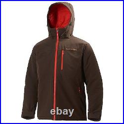 Helly Hansen Odin Insulated Soft Shell Jacket (Retail $250) NWT Mens Expresso