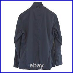 Herno Men's Jacket between-Seasons Jacket Parka Softshell Blue New