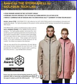 Jack Wolfskin Jacket Coat Storm Shell Size M 100% Waterproof Windproof