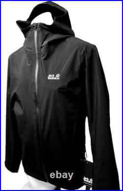 Jack Wolfskin Pack & Go packable rain jacket shell Mens XL Waterproof 1111503